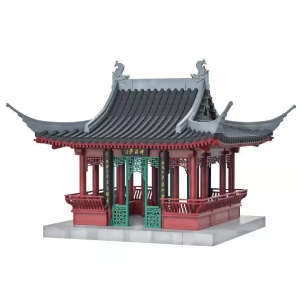 Drunk Weng Pavilion Chinese Style Ancient Building Assembling Mortise and Tenon - Image 4